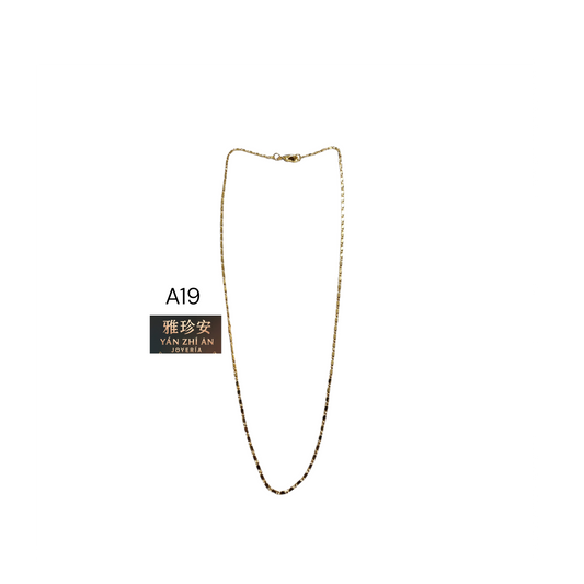 CADENA DAMA ACERO INOXIDABLE A19