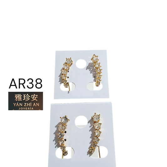 ARETE COLGANTE DAMA ACERO INOXIDABLE AR-38
