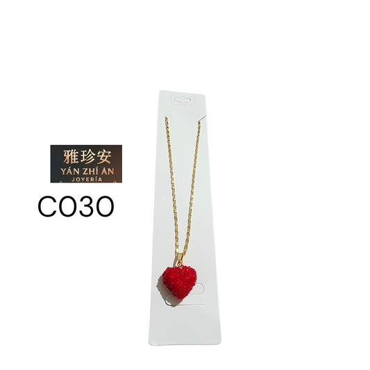 CADENA Y DIJE ACERO INOXIDABLE C030