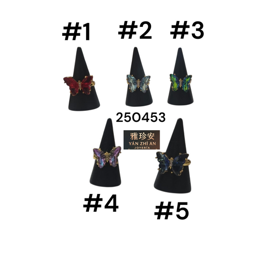 ANILLOS MARIPOSA 250453